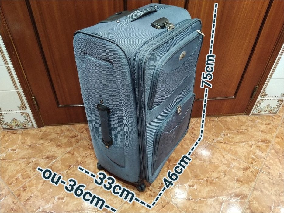 Mala malas de porão até 23 kg viagem casa quarto apartamento vivenda.