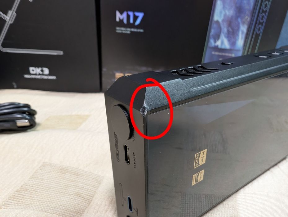 Hi-Res аудіо плеєр FiiO M17 Black