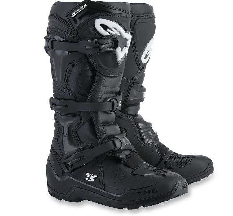Buty motocyklowe ALPINESTARS TECH 3 ENDURO czarne 7 (40,5)