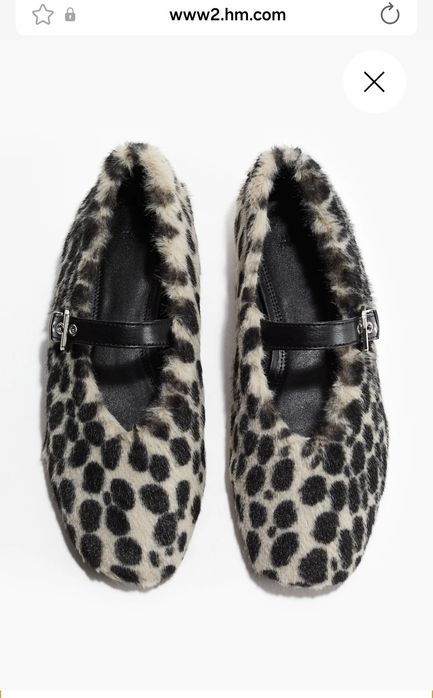 H&M.      балетки