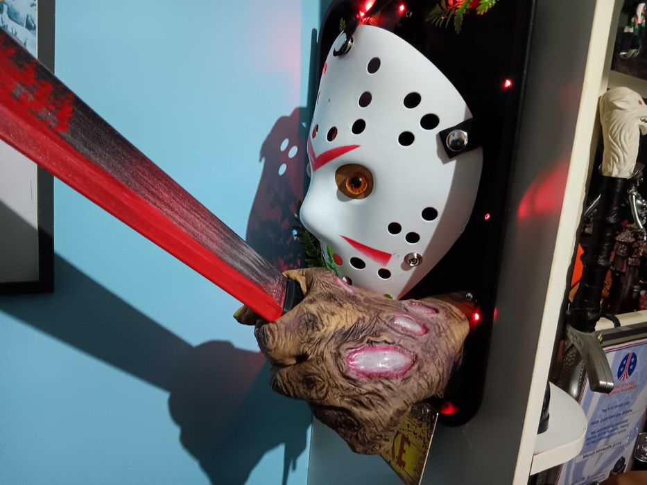 Quadro 3D figura terror do Jason Vorhees