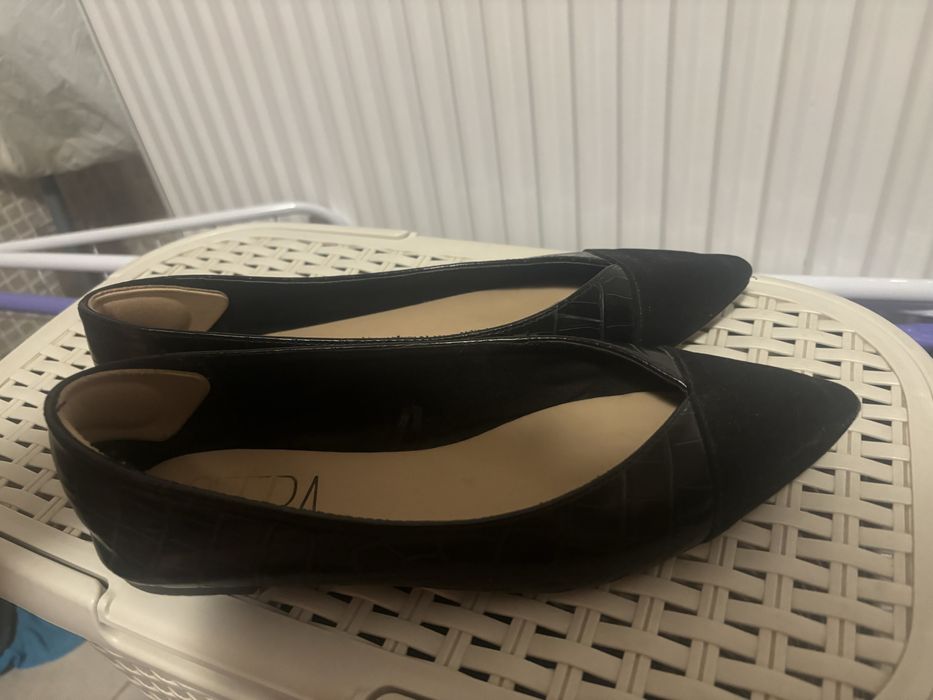 Baleriny czarne 40