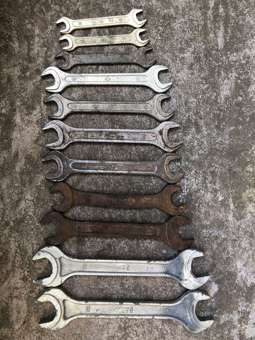 Ключі рожкові, кусачки