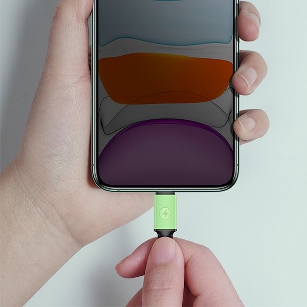 USAMS Kabel U52 microUSB 2A Fast Charge1m purpurowy/purple SJ435USB04 (US-SJ435)