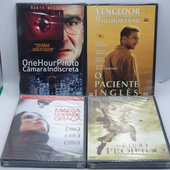Lote 2/1 - Pack de 18 Filmes Novos e Selados em DVD - Ref. VI