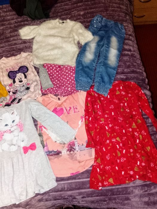 Пакет вещей на девочку 5-6 лет