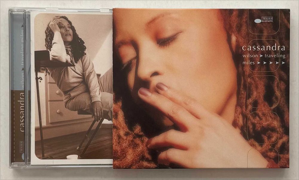 CD_Cassandra Wilson, Traveling Miles. Completo e como novo.