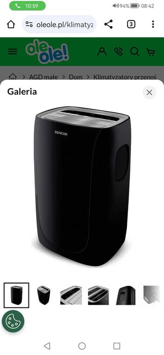 Klimatyzator Sencor SAC MT9021C Nowy!