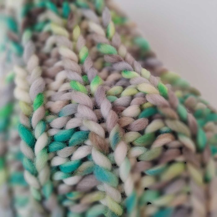 czapka handmade wełna merino