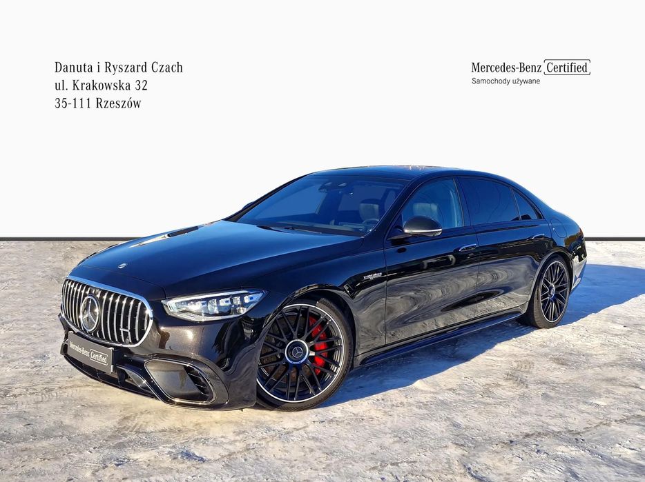 Mercedes-Benz Klasa S 63 AMG E Performance / Salon Polska / Serwis ASO / Gwarancja / FV 23%