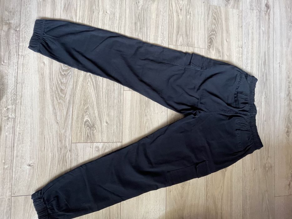 Spodnie bojówki granatowe męskie
