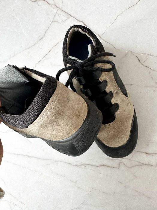 Buty dziecięce r 34 chłopięce Ricosta półbuty trapery zamsz sznurowane
