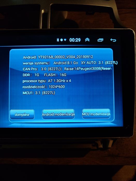 Radio android peugeot 307