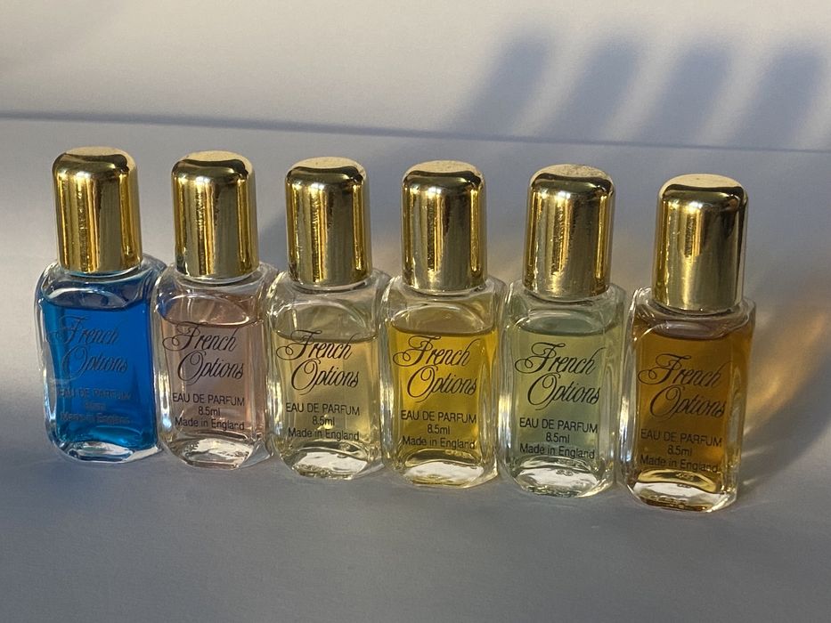 Zestaw miniaturek perfum French Options 8,5 ml x 6 sztuk