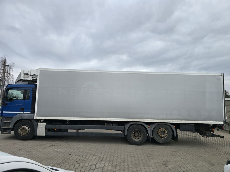 Man TGS 26.320. Chłodnia 24 epal. Winda.