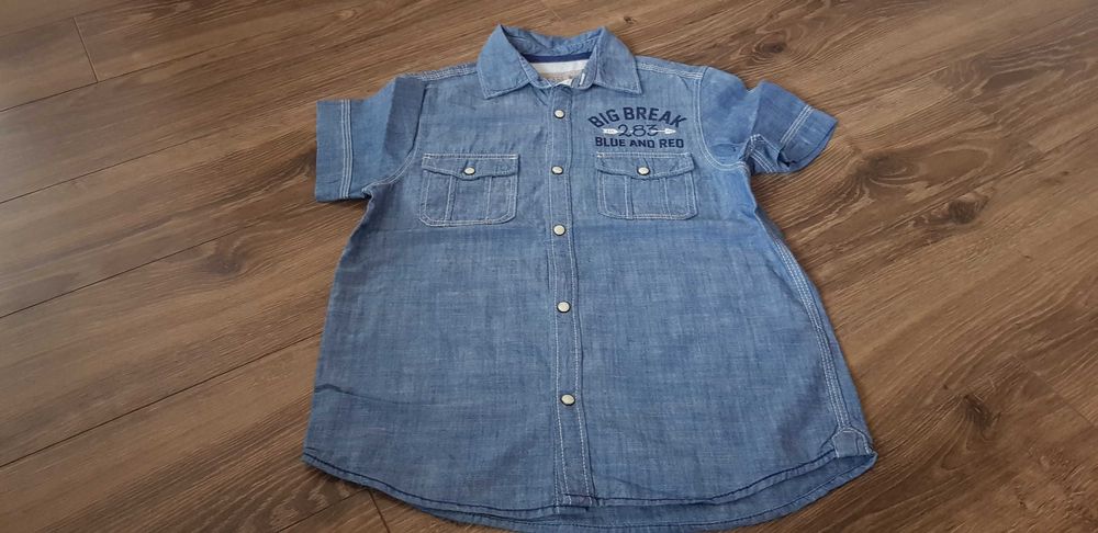 Koszula H&M  z krótkim rękawem  146 cm