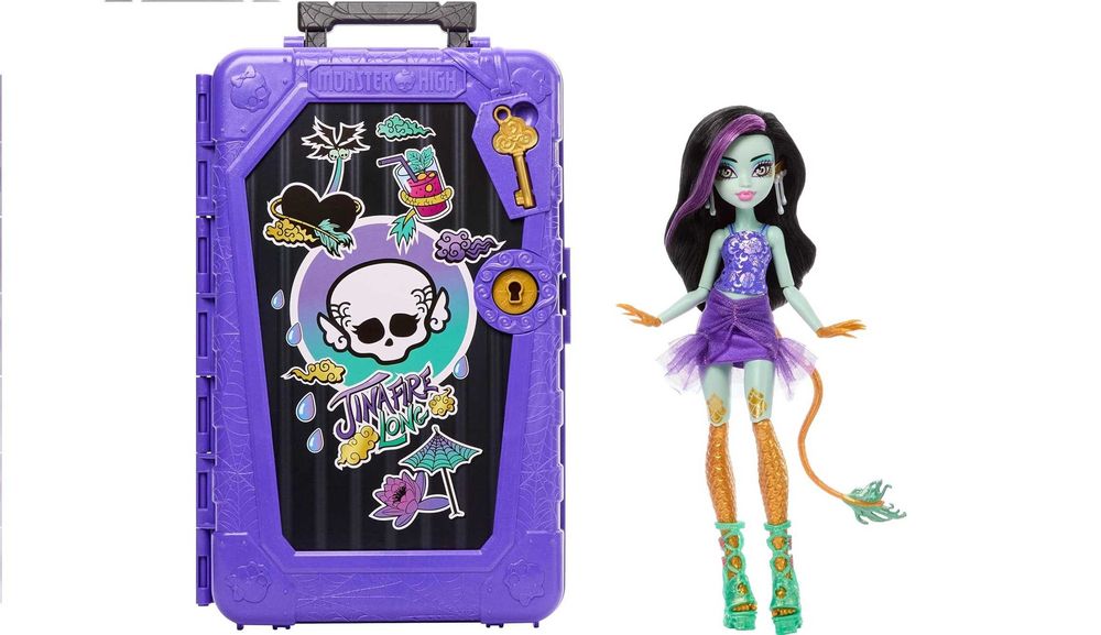 Monster High Secrets Jinafire Long Монстер Хай Джинафаєр Лонг Шафа Валіза