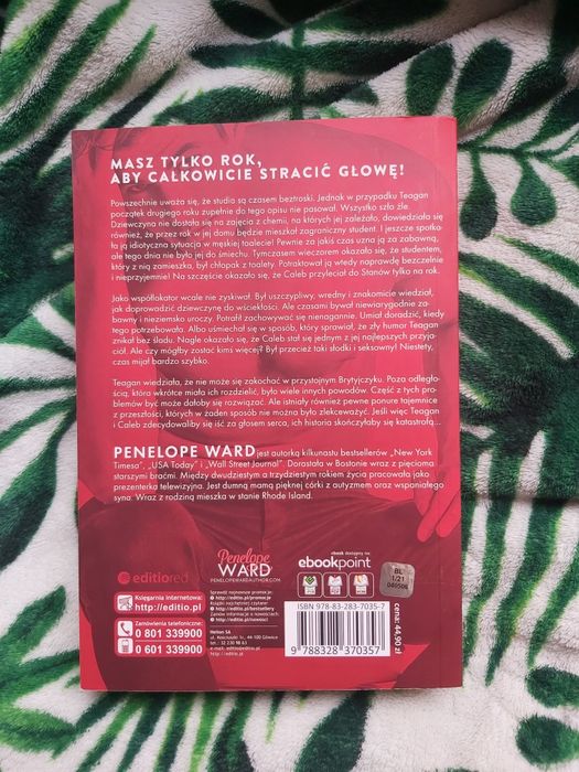 "Tylko rok" Penelope Ward