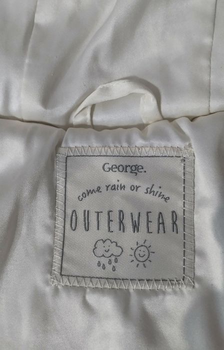 Біла Шубка George для Маленької Принцеси (18-24 міс.+)