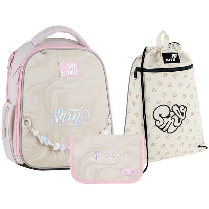 АКЦІЯ ПЕНАЛ +СУМКА +Рюкзак шкільний каркасний Kite Education Dazzling K26-555S-2