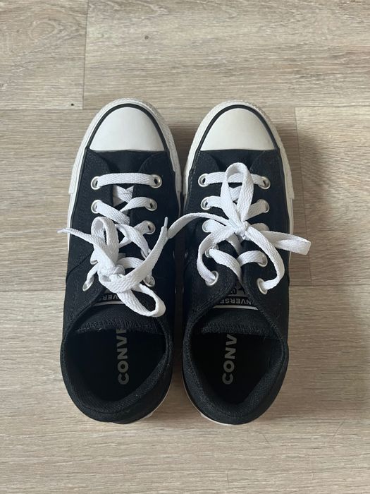 Czarne tenisówki Converse 36,5