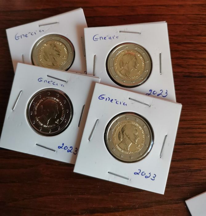 Grécia 2023 - Moeda comemorativa 2€ UNC-Maria Callas
