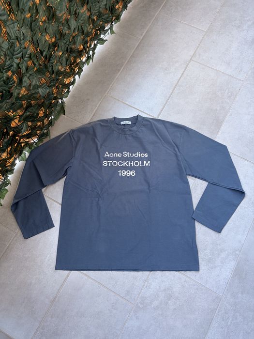 Long sleeve acne studios koszulka z długim rękawem