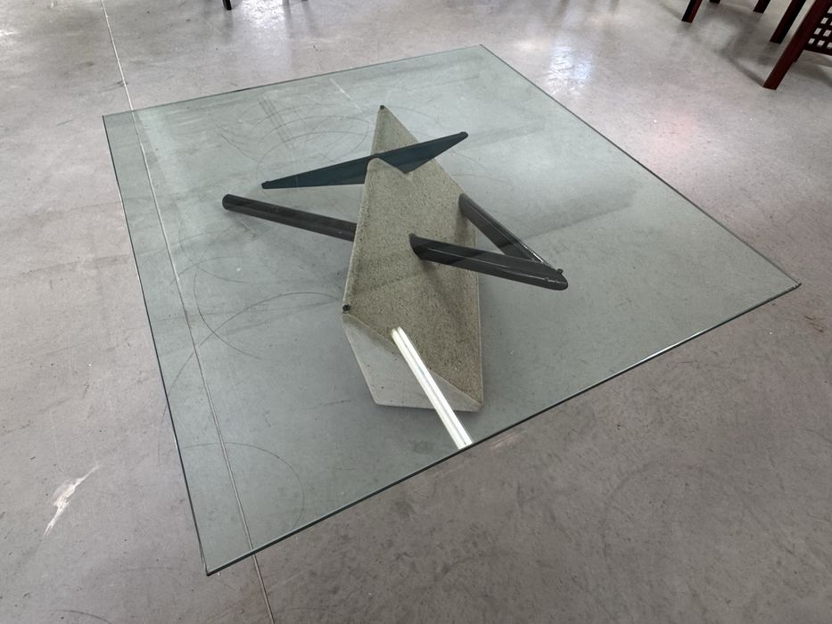 Duży,włoski stolik Allison marki Saporiti,proj. Franco Passarello,70s