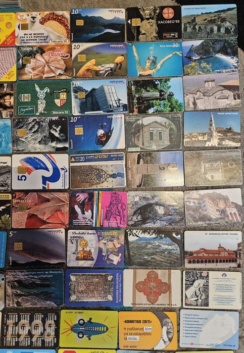 Karty telefoniczne zagraniczne