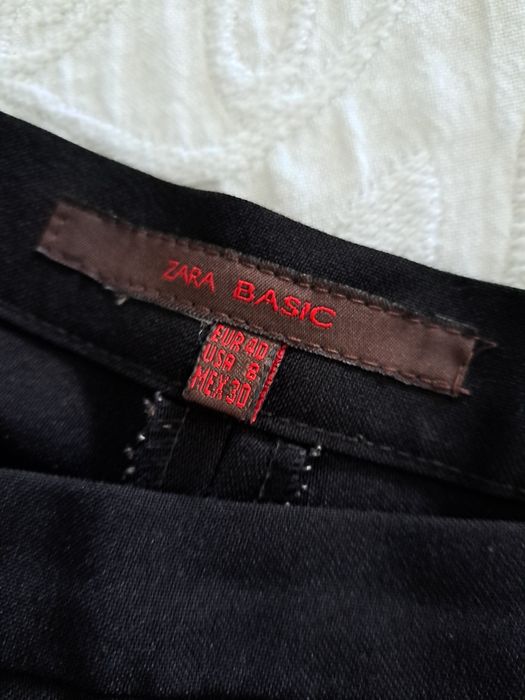 Calças preta zara tamabho 40