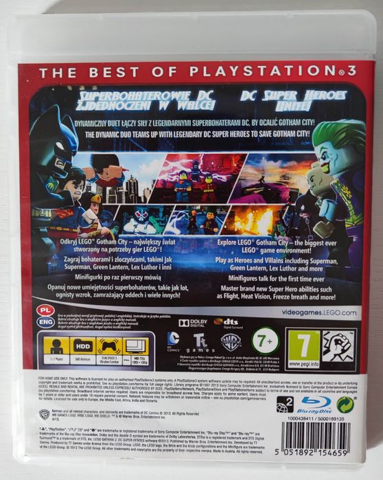 Gra Lego Batman 2: DC Super Heroes PL PlayStation 3 (PS3)