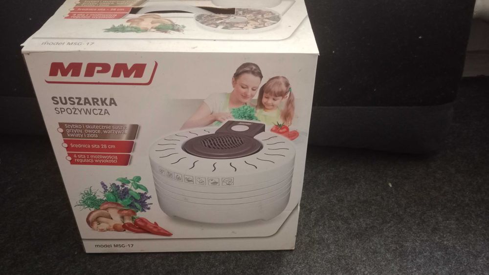 Suszarka spożywcza MPM MSG- 17 + opakowanie i instrukcja