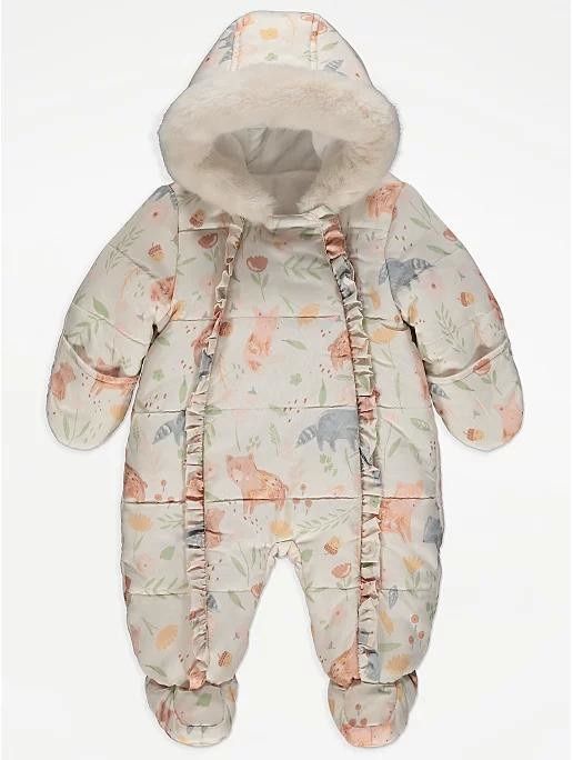 Зимовий комбінезон для дівчинки, 18-24 місяці
