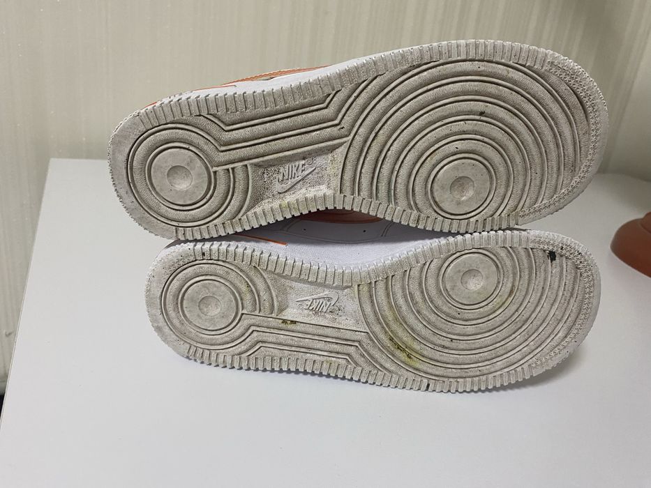 Кросівки nike air force 1 білі шкіряні кеди