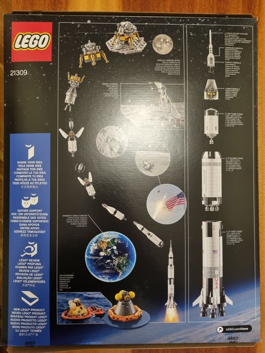 Lego Saturn V 21309