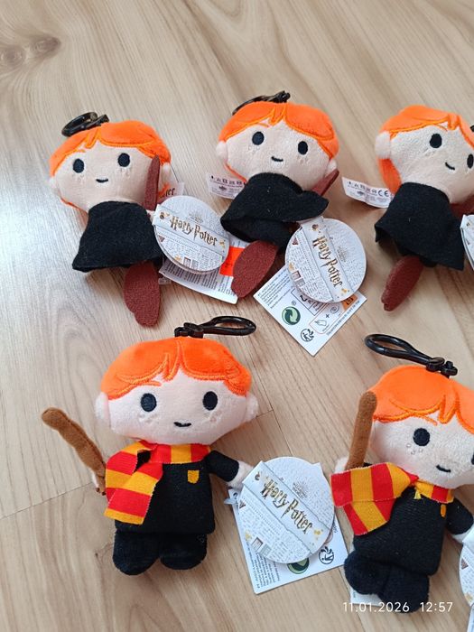 Breloki pluszaki Harry Potter Ron Hermiona
