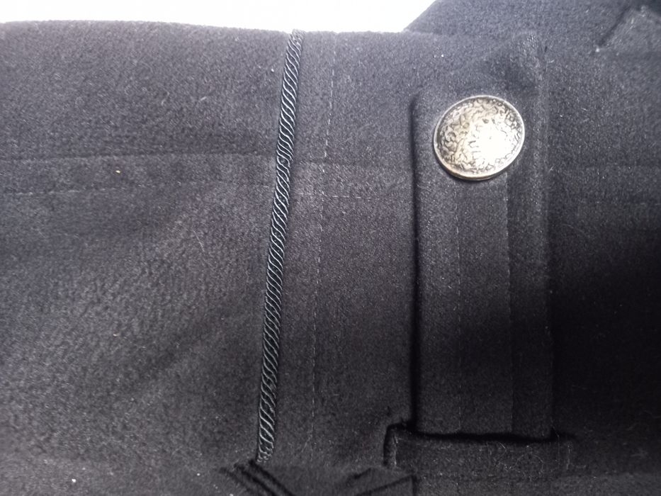 Plaszcz damski czarny 38