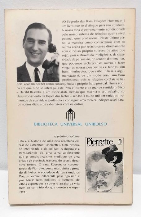 Livro - O Segredo das Boas Relações Humanas, de Harald Raschke