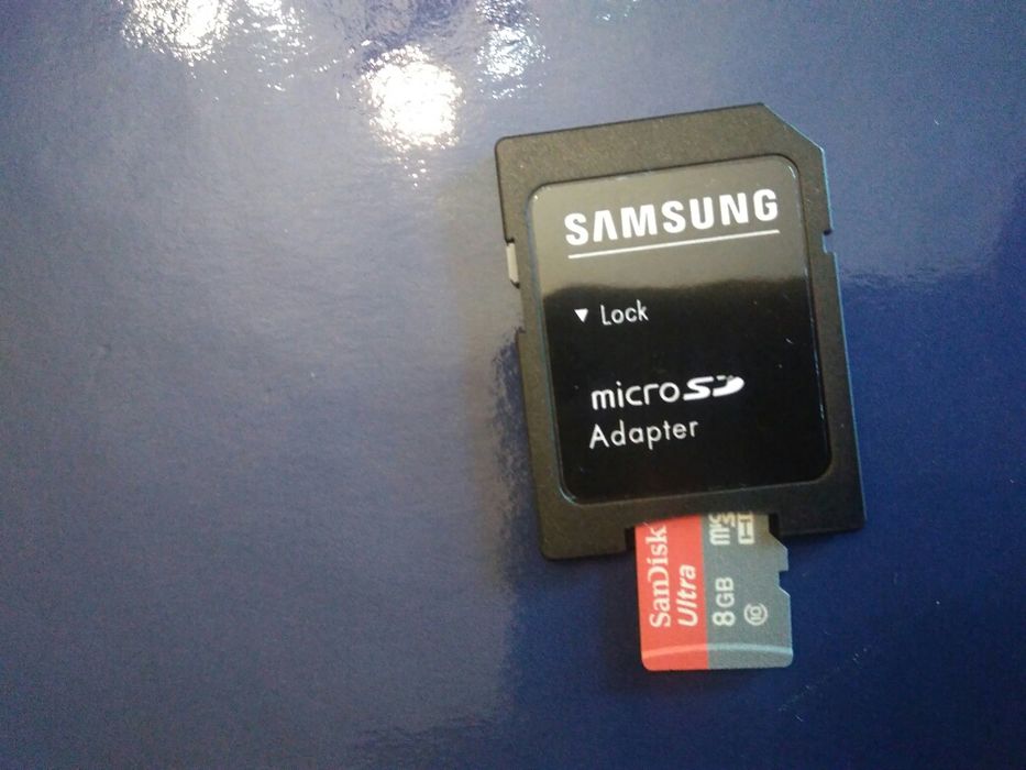Cartao memoria 8GB sd