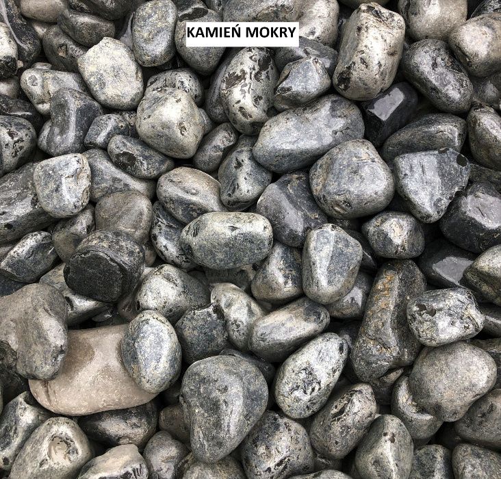 Kamień dekoracyjny OTOCZAK NERO EBANO PREMIUM 40-60mm Big Bag TONA