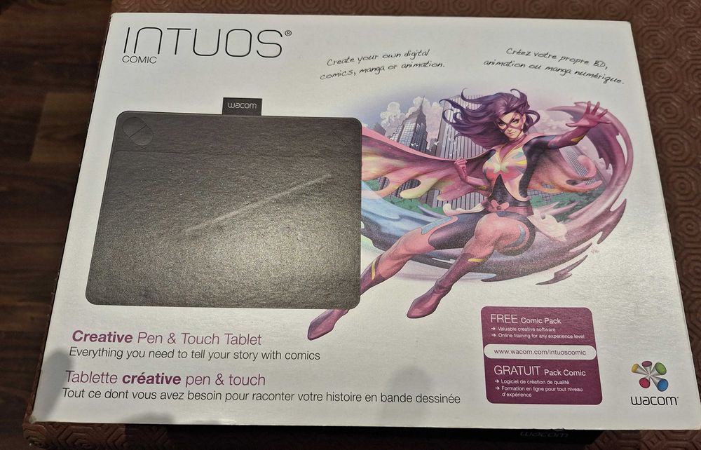 Mesa Digitalizadora Wacom Intuos Comic Pen & Touch S (Preto)