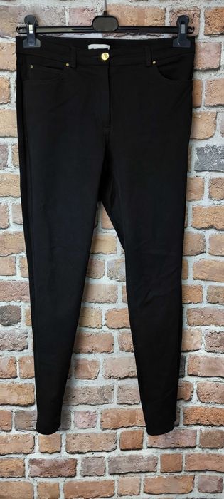 H&M eleganckie spodnie rurki czarne 38