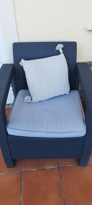 Sofás individuais em rattan