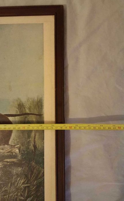 Quadro Antigo medidas nas fotos ver fotos