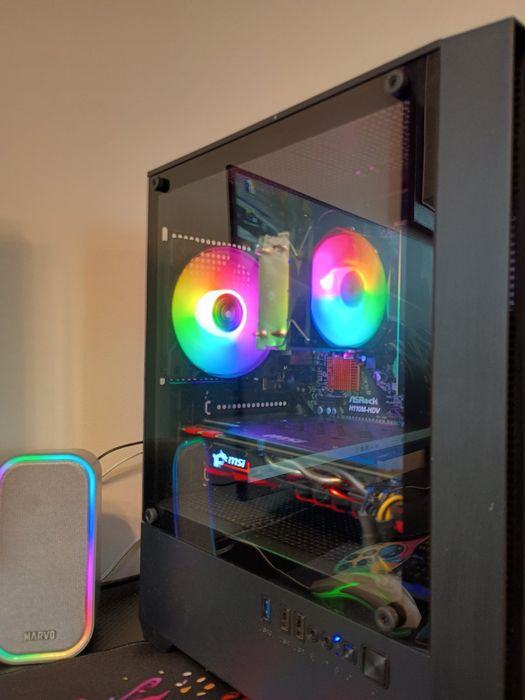 Wydajny PC do gier, gwarancja ,i7 / GPU 8GB / 16GB RAM ddr4/ SSD+HDD 1 tb/Windows 11