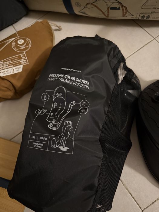 Kit campismo Tenda Air Seconds 4.2 F&B T2 c/Varanda