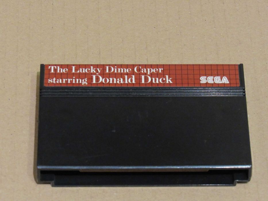 Jogo Sega Master System The Lucky Dime Caper Starring Donald Duck