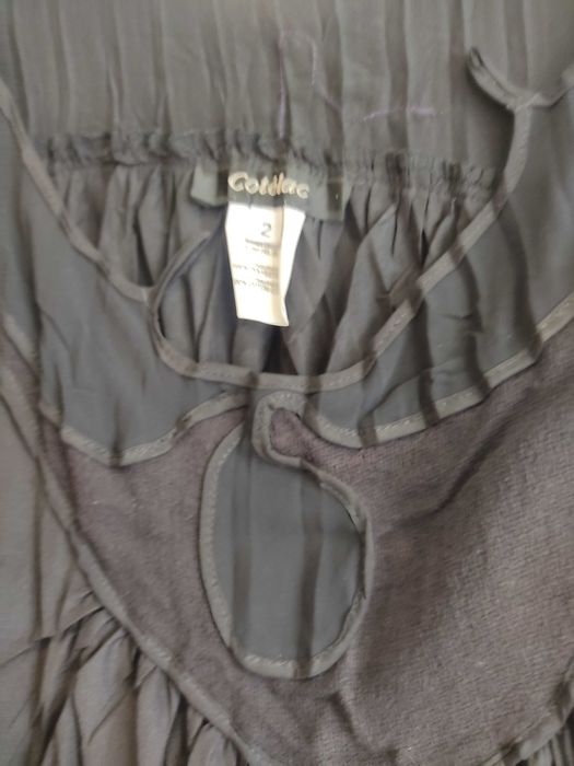 Vestido plissado da Cotélac