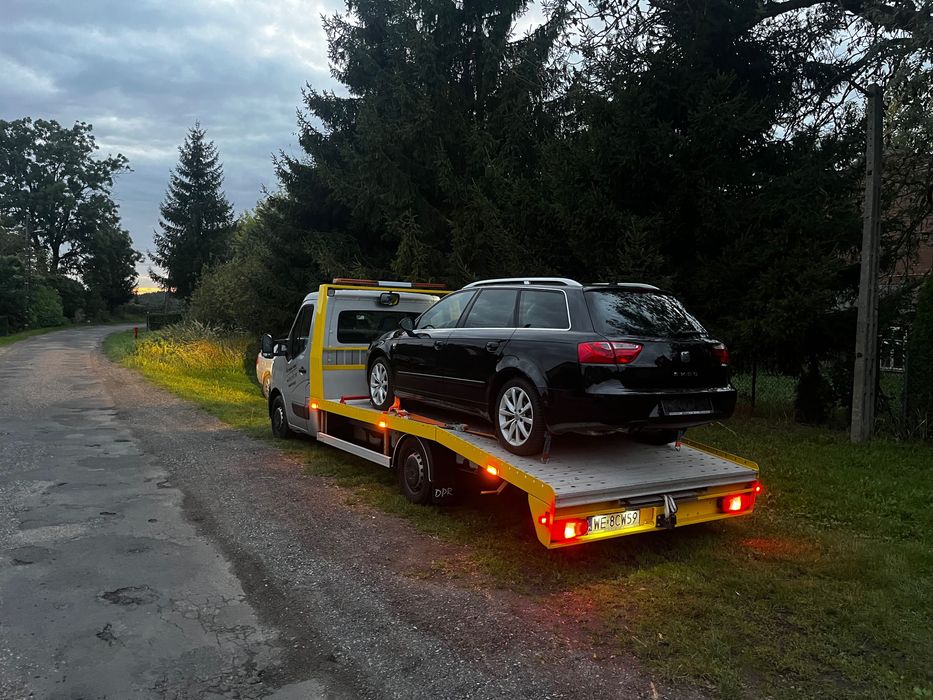 Pomoc drogowa, przewóz samochodów, materiałów budowlanych etc.