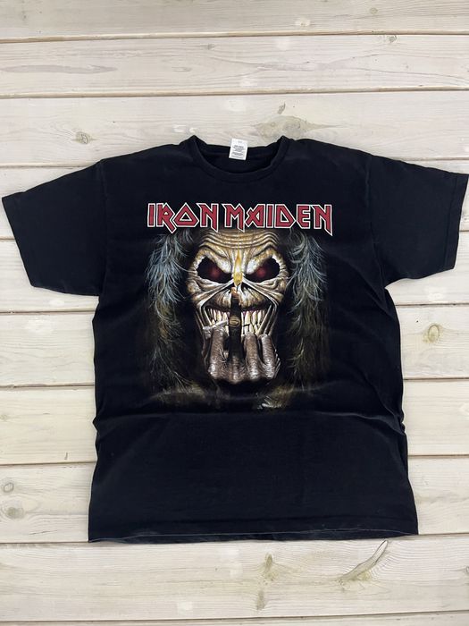 Футболка iron maiden. metal